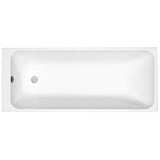 Kartell K-VIT Refine 1700x750 Single Ended Bath With Legs- White Gloss (REF1775SE)