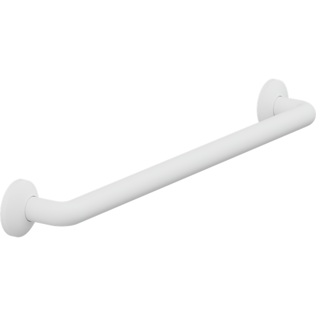 Pressalit PLUS straight handrail – 600 mm, White