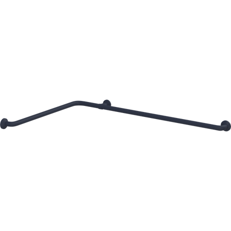 Pressalit PLUS corner handrail – 762 x 1200 mm, Dark Blue