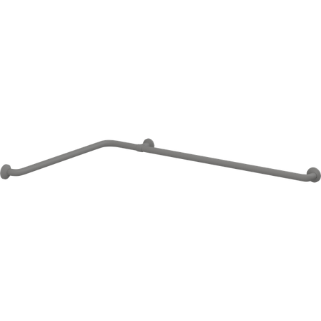 Pressalit PLUS corner handrail – 762 x 1200 mm, Anthracite