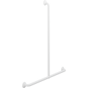 Pressalit PLUS handrail & shower rail combination – White