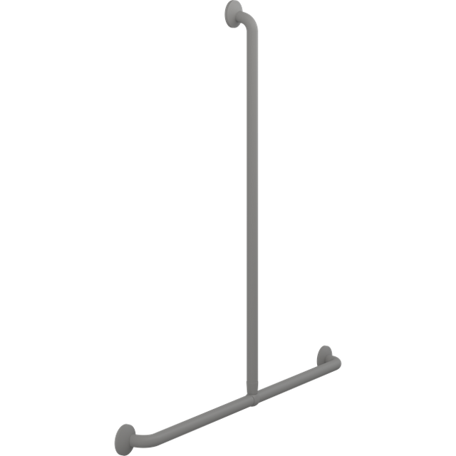 Pressalit PLUS handrail & shower rail combination – Anthracite