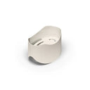 Pressalit soap dish for handrail – White