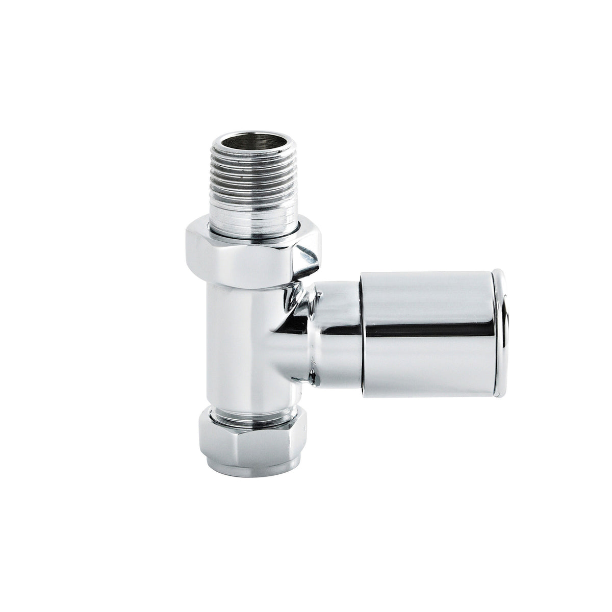 Nuie Straight Radiator Valve Pack (Pairs) – Chrome