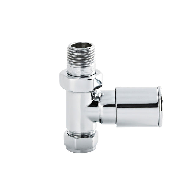 Nuie Straight Radiator Valve Pack (Pairs) – Chrome