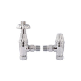 Nuie Thermostatic Radiator Valve Pack – Antique Brass, Chrome or Satin Nickel, photo 2
