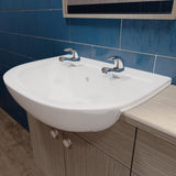 AKW Denova Lever Wash Basin Taps (Pair) – Standard or Flow Limited, photo 2