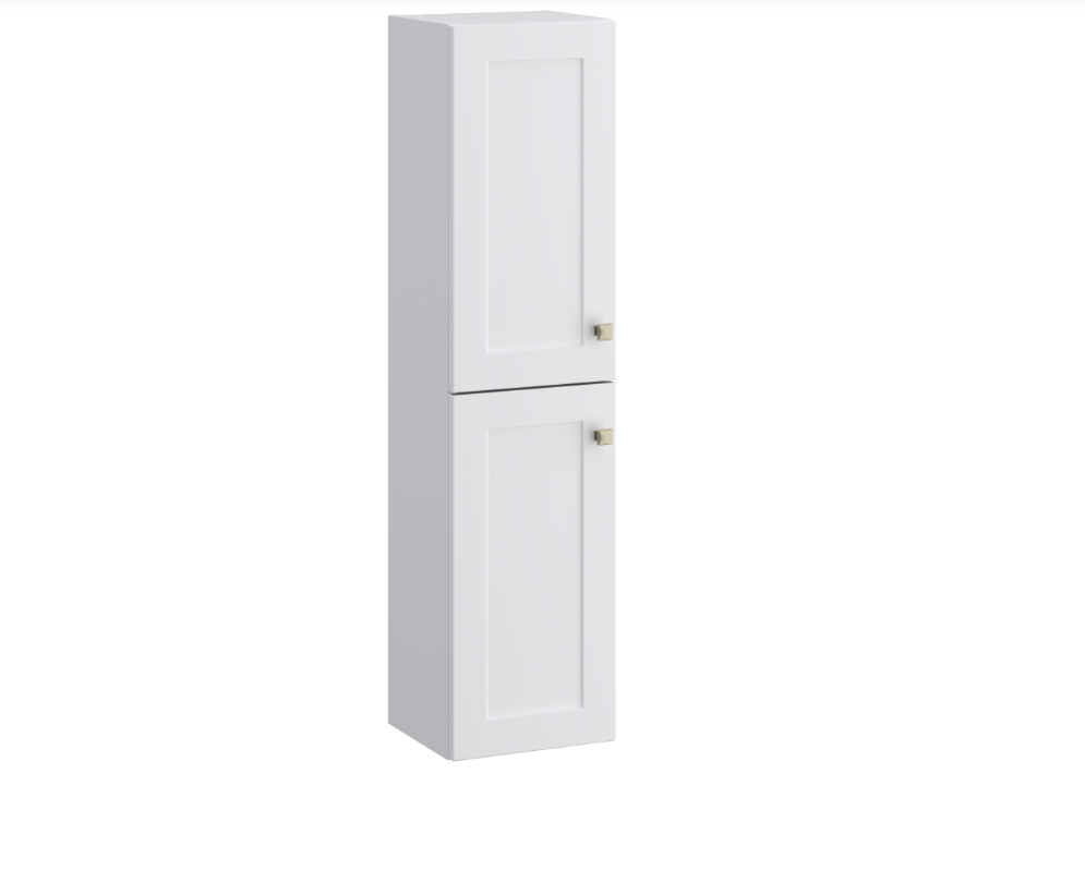 Kartell K-VIT Sanctuary Wall Hung Tall Unit- Matt White (SAN300TU-SW)