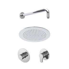 Nuie Arvan 1 Outlet Concealed Thermostatic Shower Valve – Chrome, photo 2