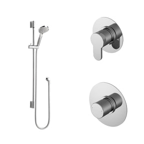 Nuie Arvan 1 Outlet Shower Valve Bundle Including Cartridge – Chrome, photo 2
