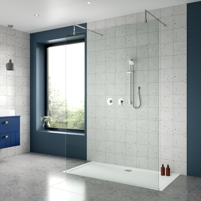 Nuie Arvan 1 Outlet Shower Valve Bundle Including Cartridge – Chrome