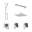 Nuie Windon Concealed 2 Outlet Thermostatic Shower Valve With Diverter – Chrome, photo 2