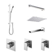 Nuie Windon Concealed 3 Outlet Shower Valve – Chrome, photo 2