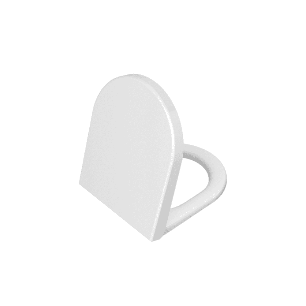 Kartell K-VIT Standard D Wrapover Seat- White Gloss (SEA101D)