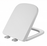 Kartell K-VIT Ozone Square Close Coupled Rimless WC Pan with Soft Close Seat– White Gloss (POT026OZ-SEA600OP)