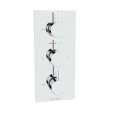 Kartell K-VIT Plan Triple Concealed Thermostatic Shower Valve SHO000PL