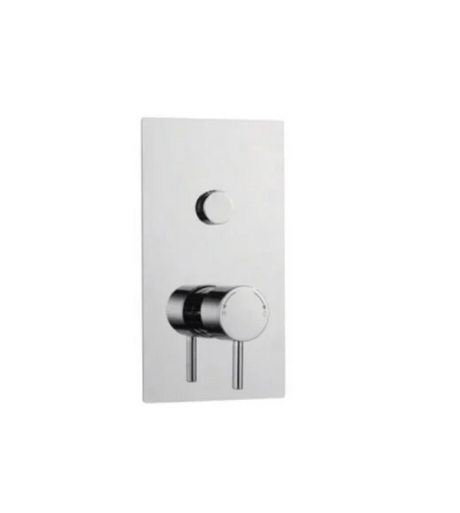Kartell K-VIT Plan Single Round Push Button Concealed Thermostatic Shower Valve SHO006PL