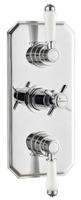 Kartell K-VIT Klassique Triple Concealed Thermostatic Shower Valve SHO041KL