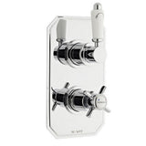 Kartell K-VIT Klassique Concealed Thermostatic Shower Valve And Diverter Chrome (SHO043KL)