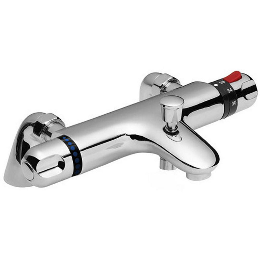 Kartell K-VIT Source Thermostatic Bath Shower Mixer-Chrome (SHO054SO)