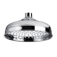 Kartell K-VIT Traditional 200mm Stainless Steel Shower Head in Chrome (SHO102T)