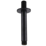 Kartell K-VIT Nero Round Ceiling Mounted Shower Arm-Matt Black (SHO151NR)
