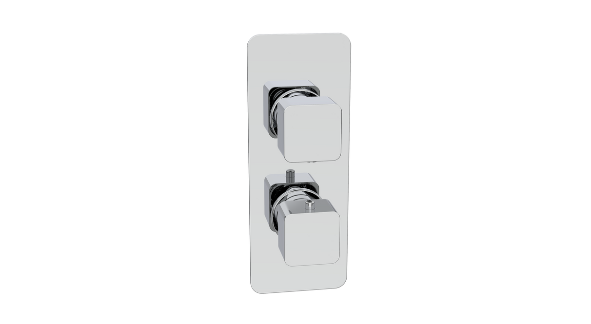 Kartell K-VIT Kolt Concealed Shower Valve Single Outlet in polished chrome