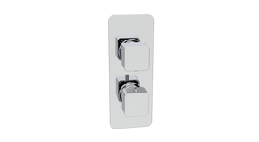 Kartell K-VIT Kolt Concealed Shower Valve Single Outlet in polished chrome