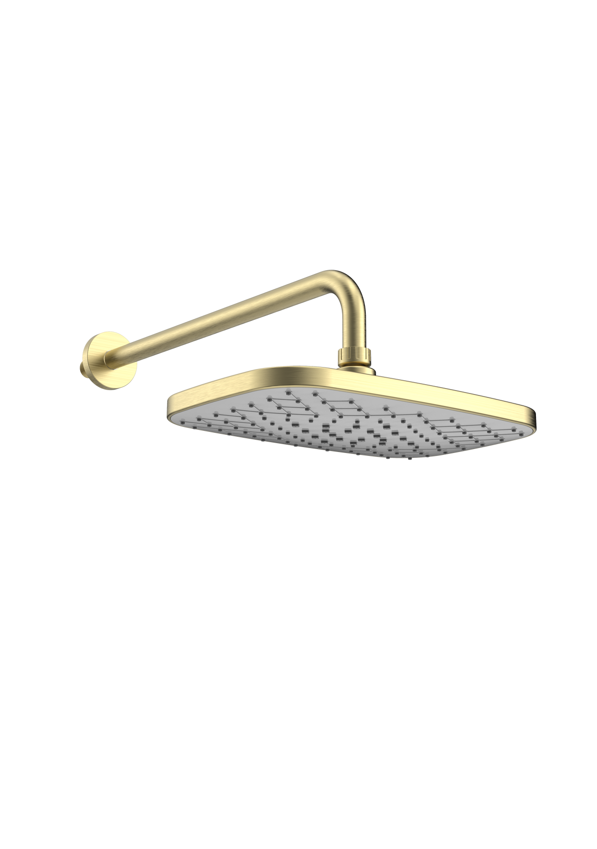 Kartell K-VIT Kolt Fixed Head and Arm in brushed brass