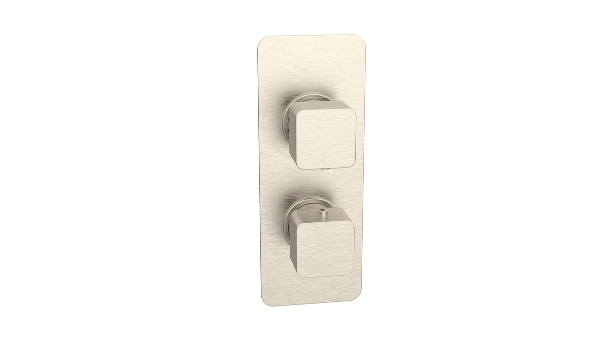 Kartell K-VIT Kolt Concealed Shower Valve Single Outlet in brushed nickel