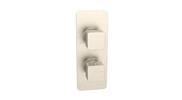 Kartell K-VIT Kolt Concealed Shower Valve Single Outlet in brushed nickel
