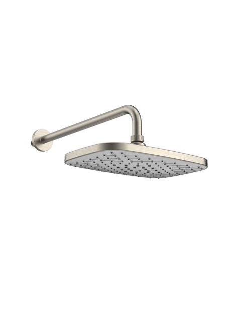 Kartell K-VIT Kolt Fixed Head and Arm in brushed nickel