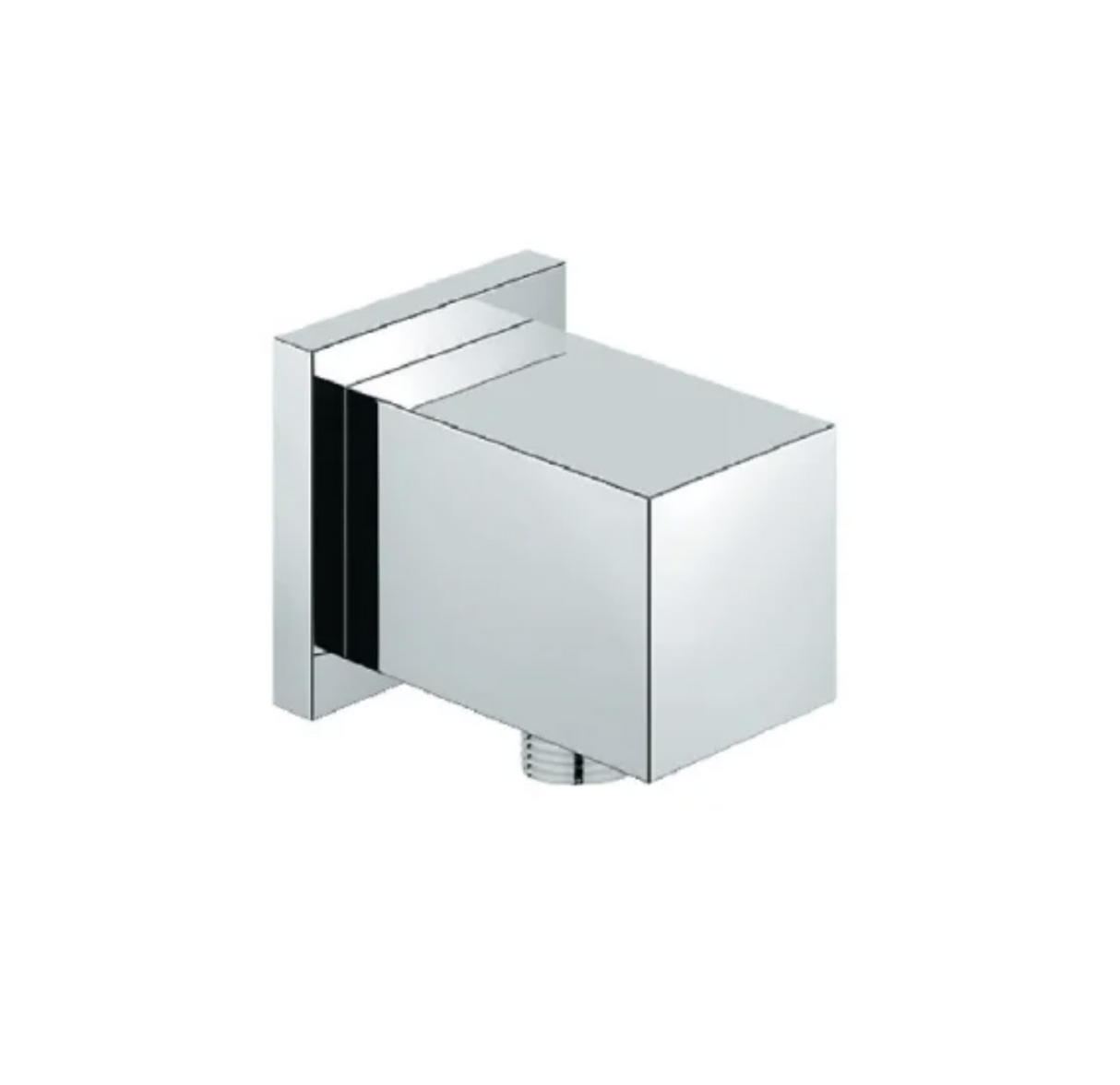 Kartell K-VIT Square Shower Outlet Elbow-Chrome (SHO091OE)