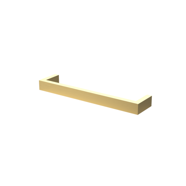 Kartell K-VIT Singola 12V brushed brass electric towel rail