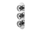 Nuie Triple Shower Valve – Chrome, Matt Black or Brushed Brass