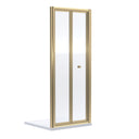 Nuie Rene 700mm Bifold Door – Brushed Brass