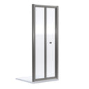 Nuie Rene 800mm Framed Bi-fold Shower Door – Brushed Pewter, photo 2