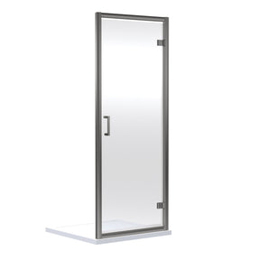 Nuie Rene Semi-Frameless Hinged Shower Door – 700mm, 760mm, 800mm & 900mm, photo 2
