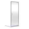 Nuie Rene 1000mm Pivot Shower Door – Chrome