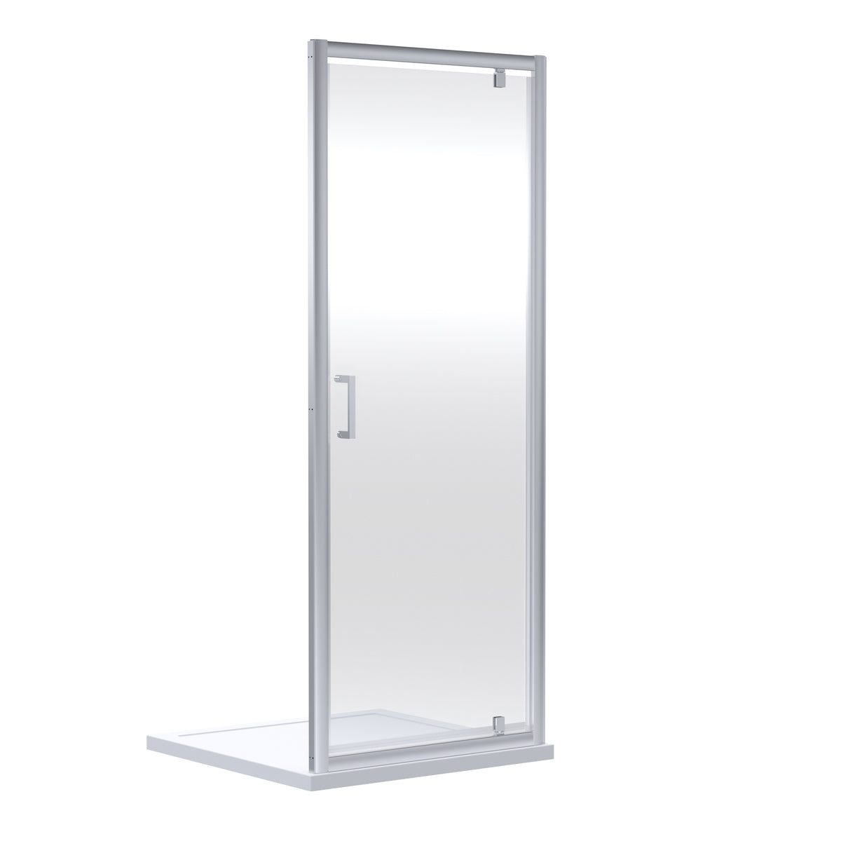 Nuie Rene 1000mm Pivot Shower Door – Chrome