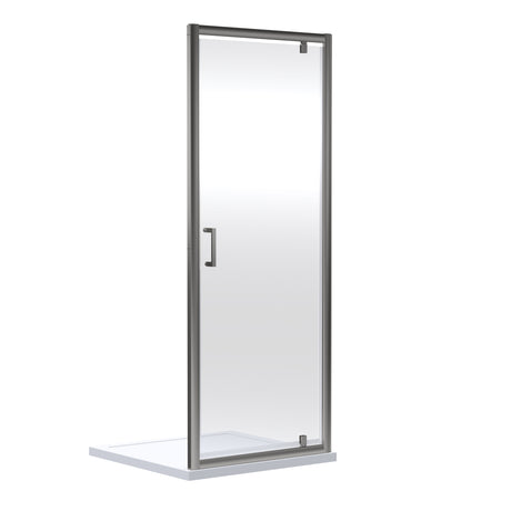 Nuie Rene Framed Pivot Shower Door – 760mm, 800mm & 900mm, photo 2