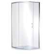 Nuie Rene 900mm Quadrant Shower Enclosure – Chrome or Brushed Pewter, photo 2