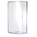 Nuie Rene 900mm Quadrant Shower Enclosure – Chrome or Brushed Pewter, photo 2