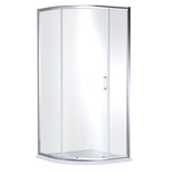 Nuie Rene 900mm Quadrant Shower Enclosure – Chrome or Brushed Pewter, photo 2