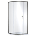 Nuie Rene 900mm Quadrant Shower Enclosure – Chrome or Brushed Pewter, photo 3