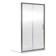Nuie Rene Framed Sliding Shower Door – 990mm, 1200mm & 1400mm, photo 2