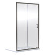 Nuie Rene Framed Sliding Shower Door – 1100mm, 1500mm, 1600mm & 1700mm, photo 2