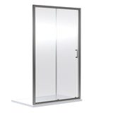 Nuie Rene Framed Sliding Shower Door – 1100mm, 1500mm, 1600mm & 1700mm, photo 2