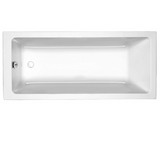 Kartell K-VIT Spirit Single Ended 1600x700 Bath with Legs- White Gloss (SPI1670SE)