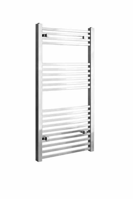 Kartell K-VIT K-Square chrome ladder towel rail with square bars